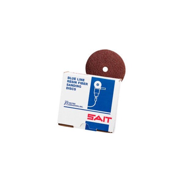 United Abrasives/Sait United Abrasives - Sait 7A-S Fiber Disc 4-1/2" x 7/8" 80 Grit Ceramic 50378 - main